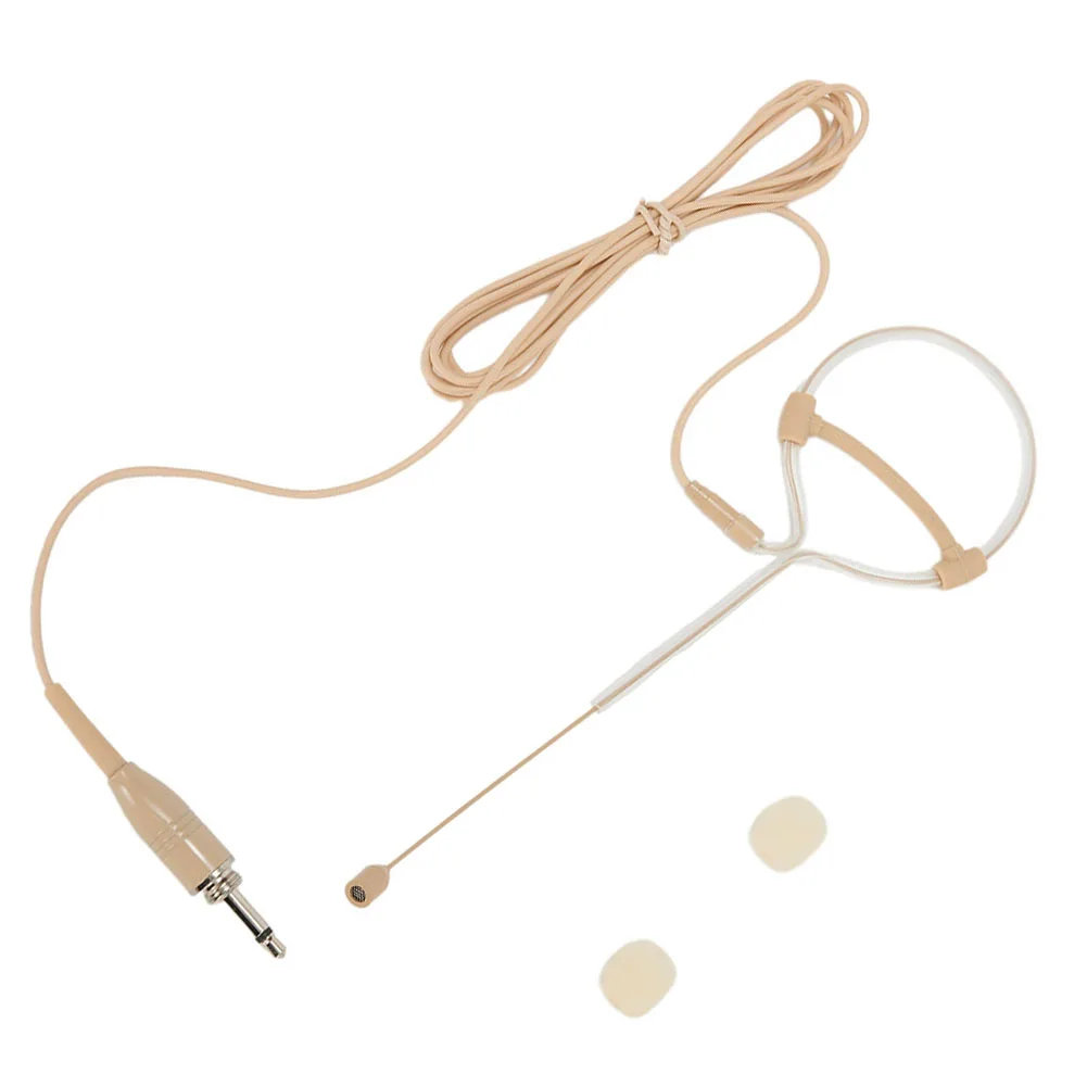 1x Beige Single Ear Hooks Headset Mic Headworn Microphone Hand-free Operation 3.5mm 3 Pin 4 Pin XLR Plug With Microphone Covers
1x Beige Single Ear Hooks Headset Mic Headworn Microphone Hand-free Operation 3.5mm 3 Pin 4 Pin XLR Plug With Microphone Covers