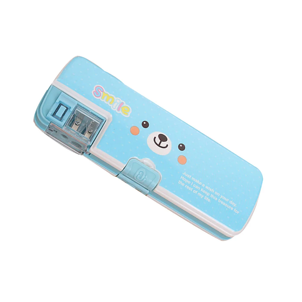 1 шт. креативный Простой Чехол-футляр с точилкой, двухсторонняя коробка для ручек с узором из эмотикона для школы, офиса, синий
1 шт. креативный Простой Чехол-футляр с точилкой, двухсторонняя коробка для ручек с узором из эмотикона для школы, офиса, синий