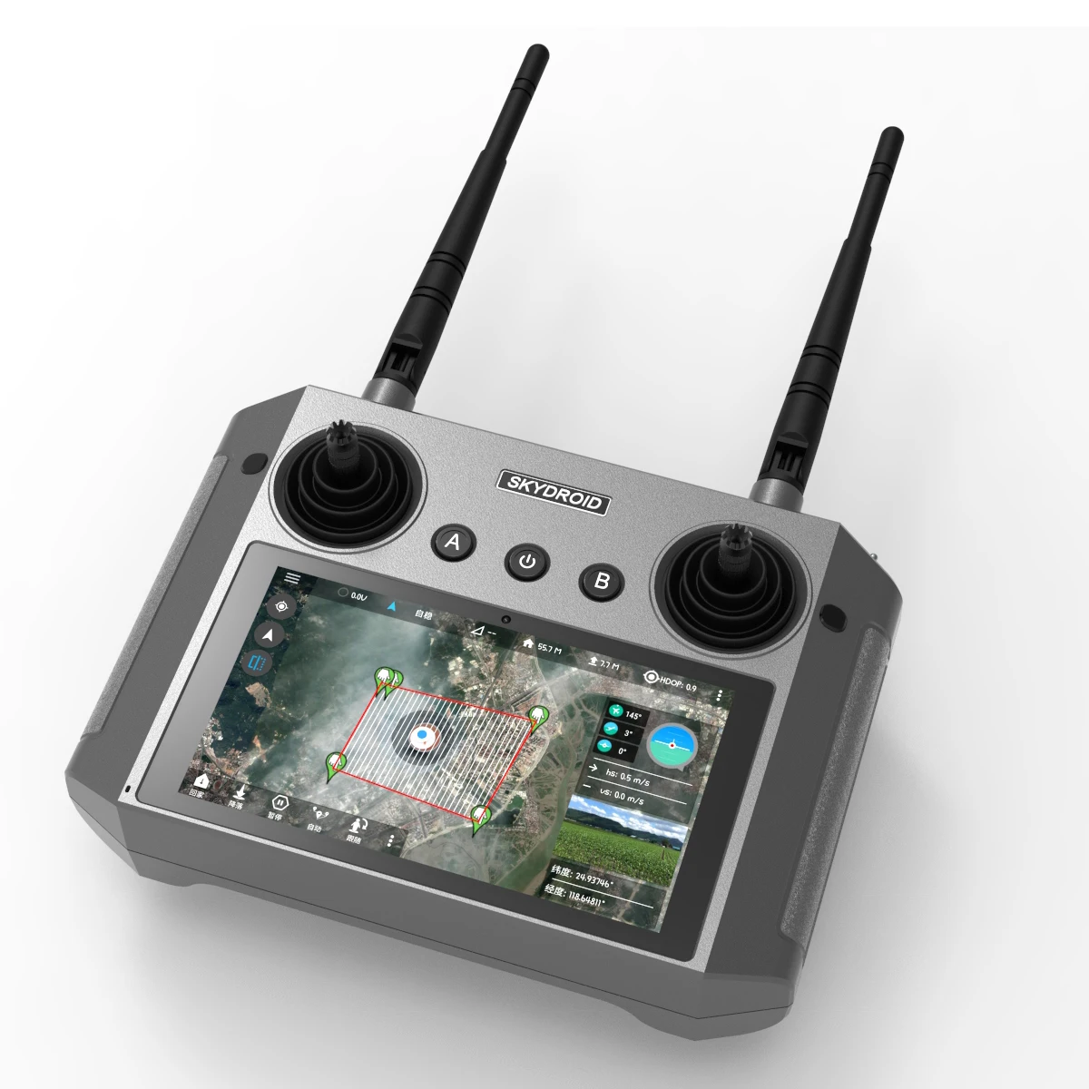 Skydroid H12 12 Channel 2.4GHz 1080P Digital Video Data Transmission Transmitter Skydoid H12 Agricultural Drone Remote Control
Skydroid H12 12 Channel 2.4GHz 1080P Digital Video Data Transmission Transmitter Skydoid H12 Agricultural Drone Remote Control