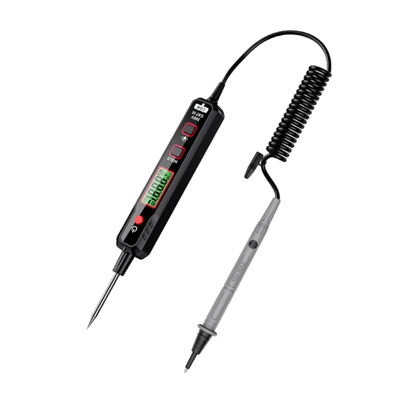 Automobile Test Light 0.8-100V Digital LED Circuit Tester, Heavy-Duty Light Tester Voltage Tester Electric Test Pen
Automobile Test Light 0.8-100V Digital LED Circuit Tester, Heavy-Duty Light Tester Voltage Tester Electric Test Pen