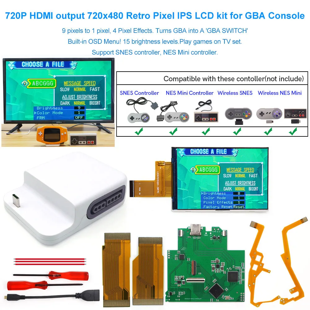 HISPEEDIDO DIY новейший GBA коммутатор 720*480 Ретро Pixel IPS LCD 720P HDMI TV GBA док-станция для игровой усовершенствованной консоли для мальчиков
HISPEEDIDO DIY новейший GBA коммутатор 720*480 Ретро Pixel IPS LCD 720P HDMI TV GBA док-станция для игровой усовершенствованной консоли для мальчиков