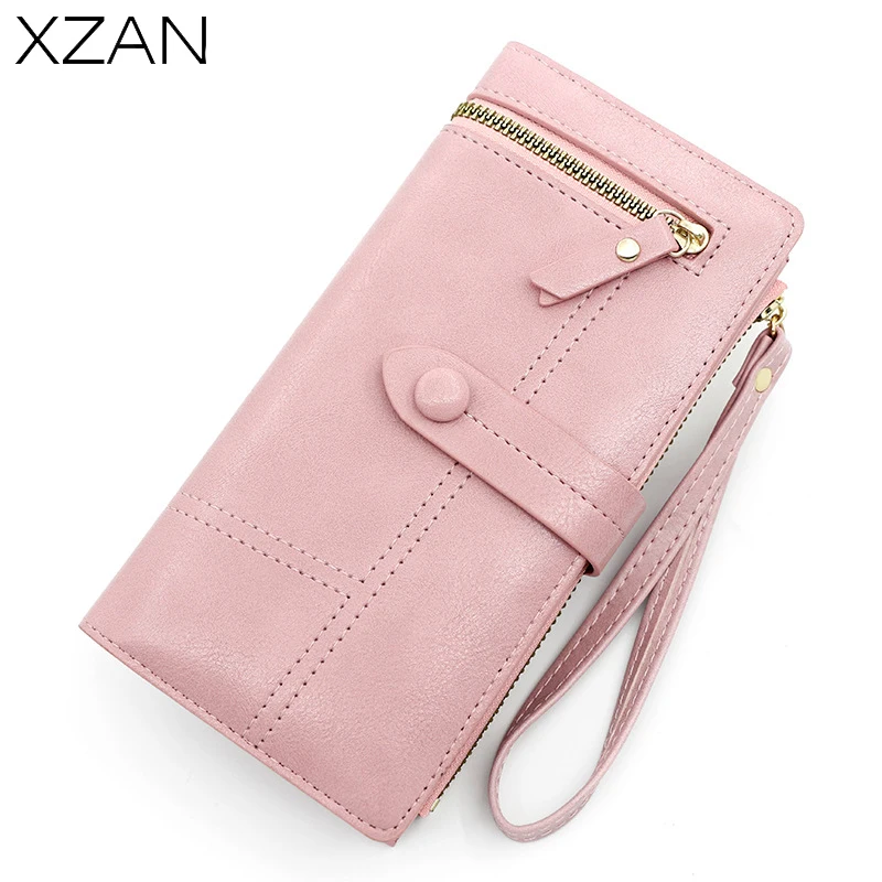 Длинные женские кошельки из искусственной кожи, брендовая винтажная женская сумка, клатч для монет, зажим для денег, держатель для кредитных карт, женская сумка 
Длинные женские кошельки из искусственной кожи, брендовая винтажная женская сумка, клатч для монет, зажим для денег, держатель для кредитных карт, женская сумка