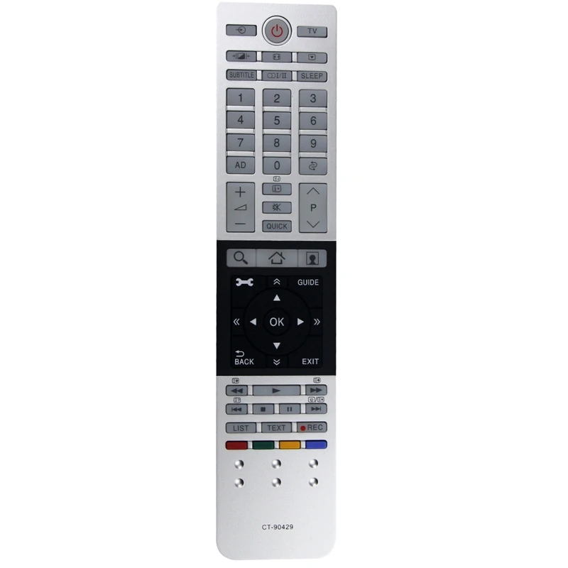 New Replace CT-90429 TV Remote Control For Toshiba CT-90430 CT-90429 CT-90427 CT-90428 CT-90444 4K And Other UHD Tvs
New Replace CT-90429 TV Remote Control For Toshiba CT-90430 CT-90429 CT-90427 CT-90428 CT-90444 4K And Other UHD Tvs