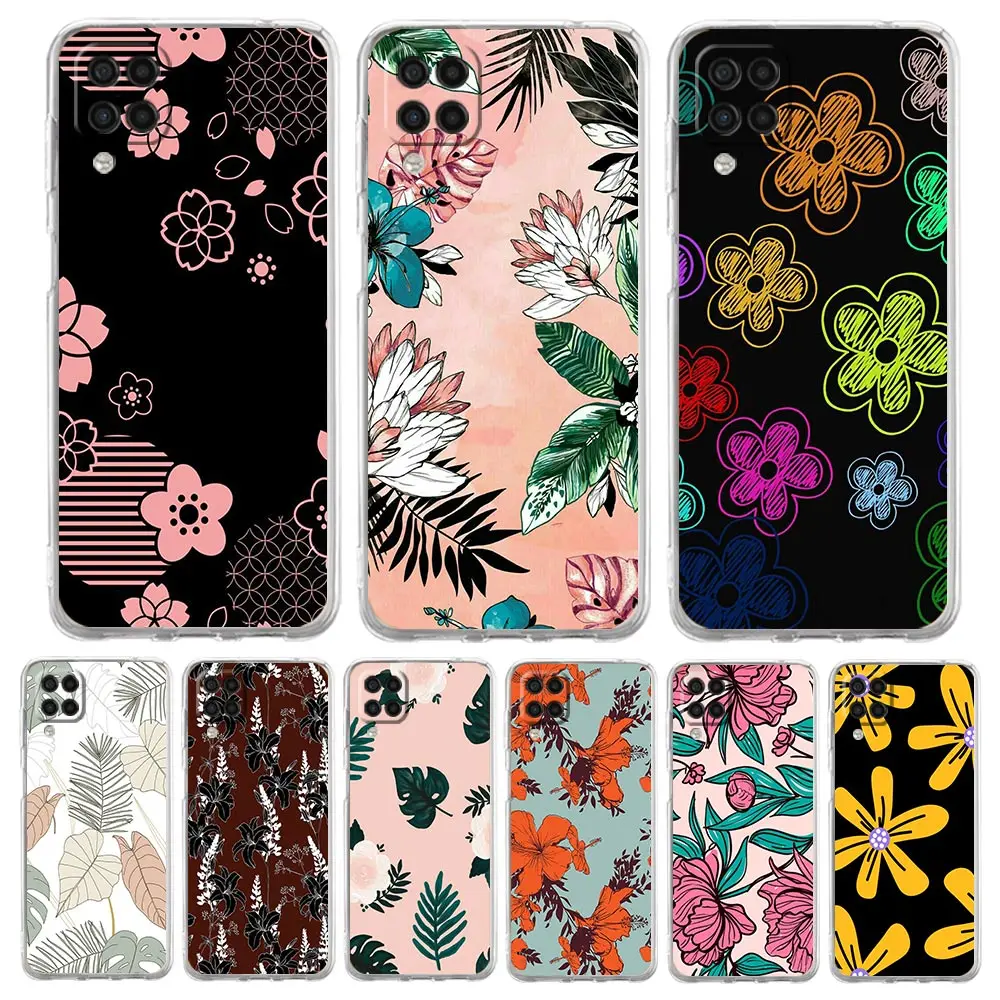 Fashion Flower Leaf Phone Case For Samsung Galaxy A51 A71 A21S A12 A11 A31 A41 A01 A03S A13 A32 A52S A22 A12 A72 Clear Cover 
Fashion Flower Leaf Phone Case For Samsung Galaxy A51 A71 A21S A12 A11 A31 A41 A01 A03S A13 A32 A52S A22 A12 A72 Clear Cover