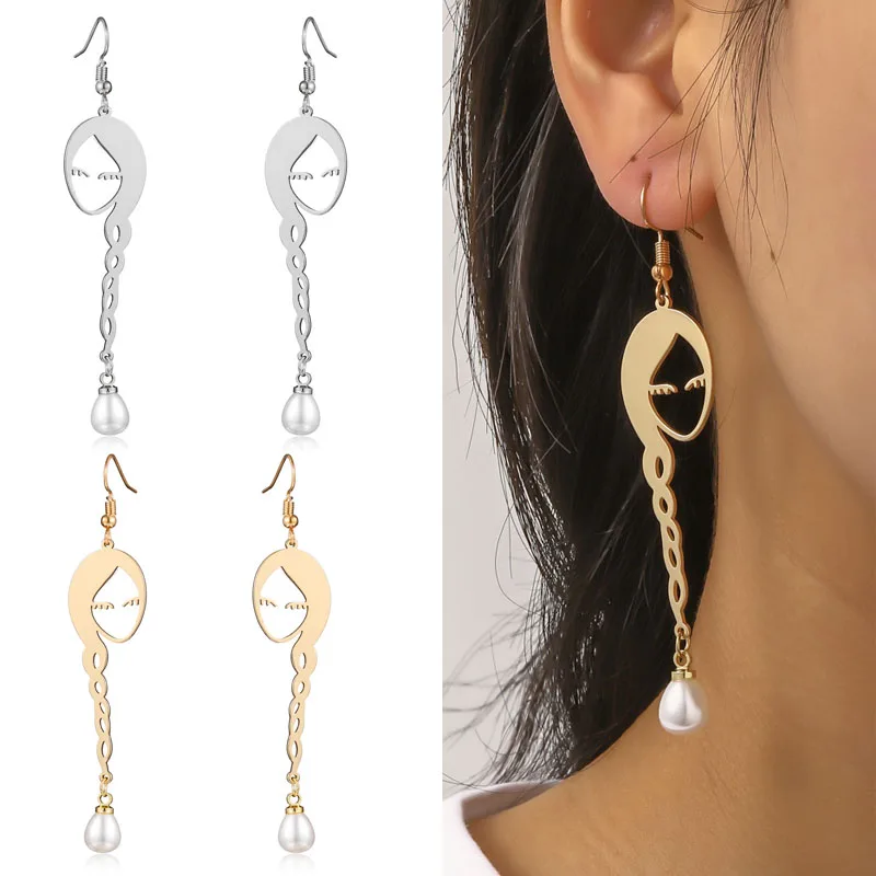 Metal Long Hair Braid Girl Earring Temperament Trendy Cute Acrylic Pearl Earring For Women Gift
Metal Long Hair Braid Girl Earring Temperament Trendy Cute Acrylic Pearl Earring For Women Gift