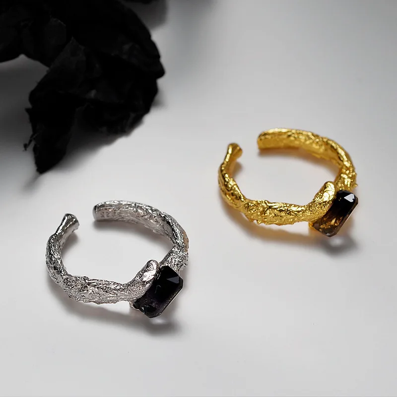 Youth of Vigor Solitaire CZ Rough Pattern Solid 925 Silver Open Ring Chunky Irregular Party Rings R1181
Youth of Vigor Solitaire CZ Rough Pattern Solid 925 Silver Open Ring Chunky Irregular Party Rings R1181