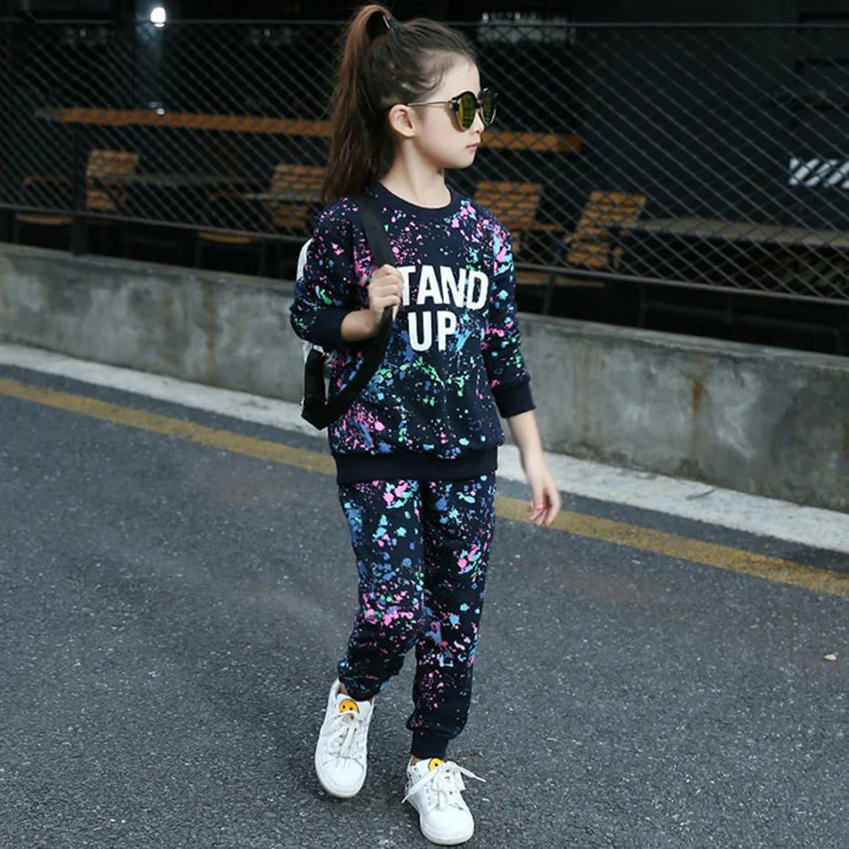 Girls Sports Clothes Set Sweatshirt+Pants 2Pcs Acetive Suit For Girls Christmas Gift Winter Clothing For Girls 4 6 8 14 Years
Girls Sports Clothes Set Sweatshirt+Pants 2Pcs Acetive Suit For Girls Christmas Gift Winter Clothing For Girls 4 6 8 14 Years