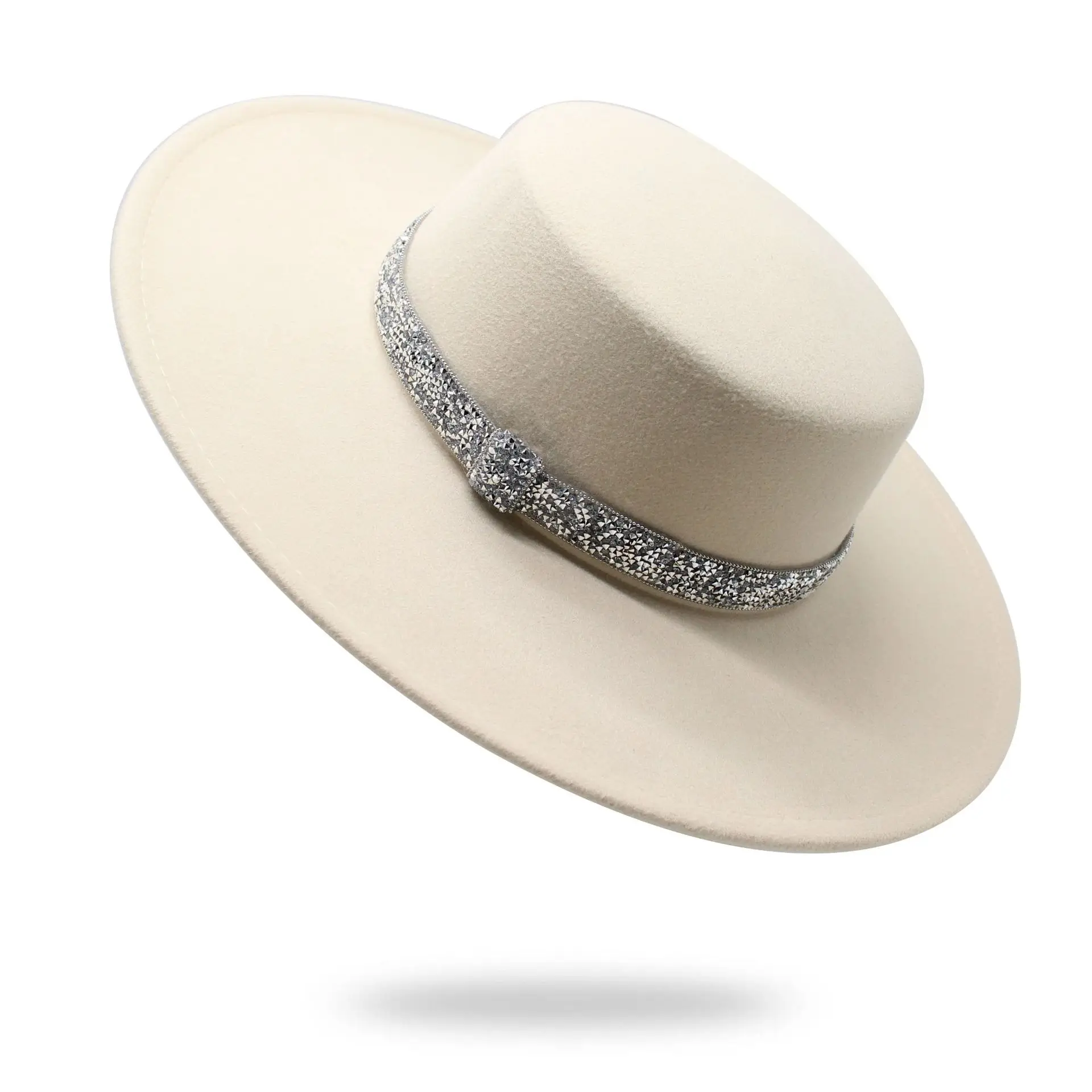 spring autumn fashion 2022 Women's cap hats Rhinestone fedoras wide brim hat designer chapel beach elegant Wedding picture hat
spring autumn fashion 2022 Women's cap hats Rhinestone fedoras wide brim hat designer chapel beach elegant Wedding picture hat