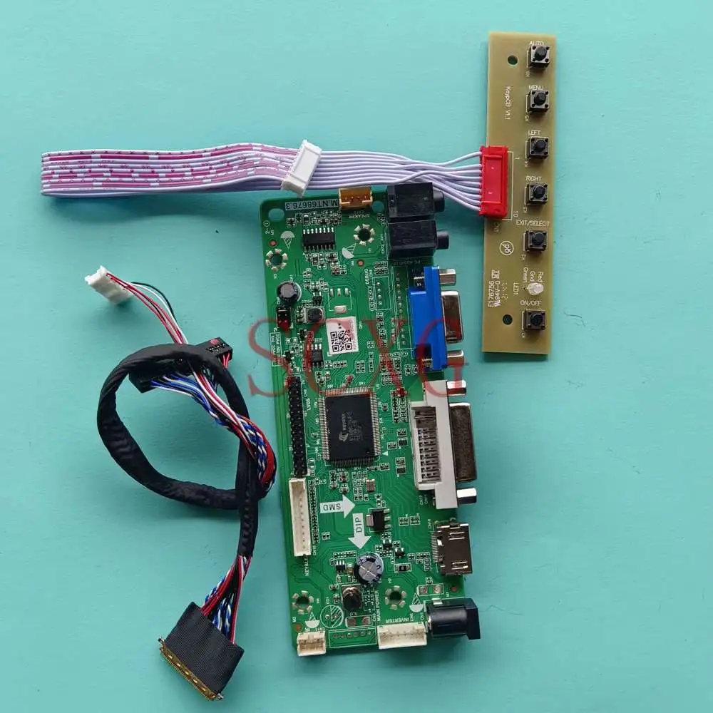 DIY Kit Fit LTN156HT01-201 Screen LCD Controller Board 1920*1080 Notebook Panel 15.6" 60Hz HDMI-Compatible DVI VGA LVDS 40 Pin
DIY Kit Fit LTN156HT01-201 Screen LCD Controller Board 1920*1080 Notebook Panel 15.6" 60Hz HDMI-Compatible DVI VGA LVDS 40 Pin
