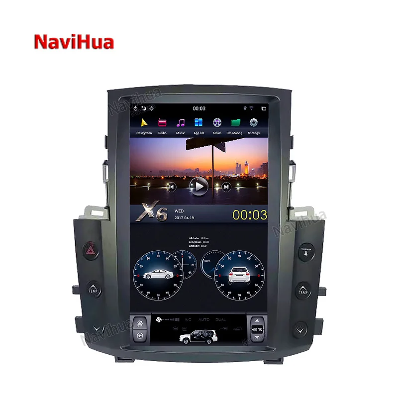Navihua IPS сенсорный экран Android 9 система шесть ядер автомобильный DVD-плеер для Lexus LX570 2015 с навигацией Мультимедиа Видео Стерео
Navihua IPS сенсорный экран Android 9 система шесть ядер автомобильный DVD-плеер для Lexus LX570 2015 с навигацией Мультимедиа Видео Стерео