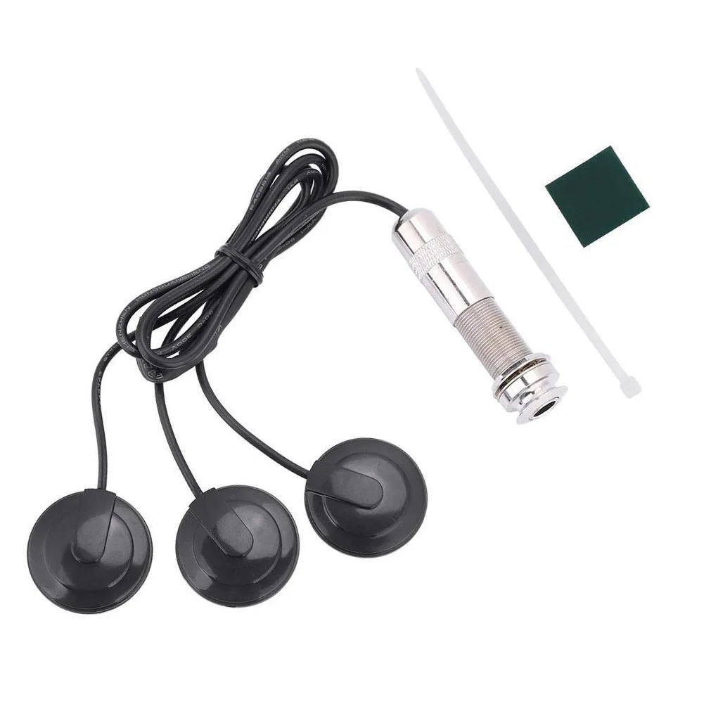 6.35mm Guitar Three Piezoelectric Pickups For Folk Guitar Violin Mandolin Acoustic Instruments Accessories Piezo Contact
6.35mm Guitar Three Piezoelectric Pickups For Folk Guitar Violin Mandolin Acoustic Instruments Accessories Piezo Contact