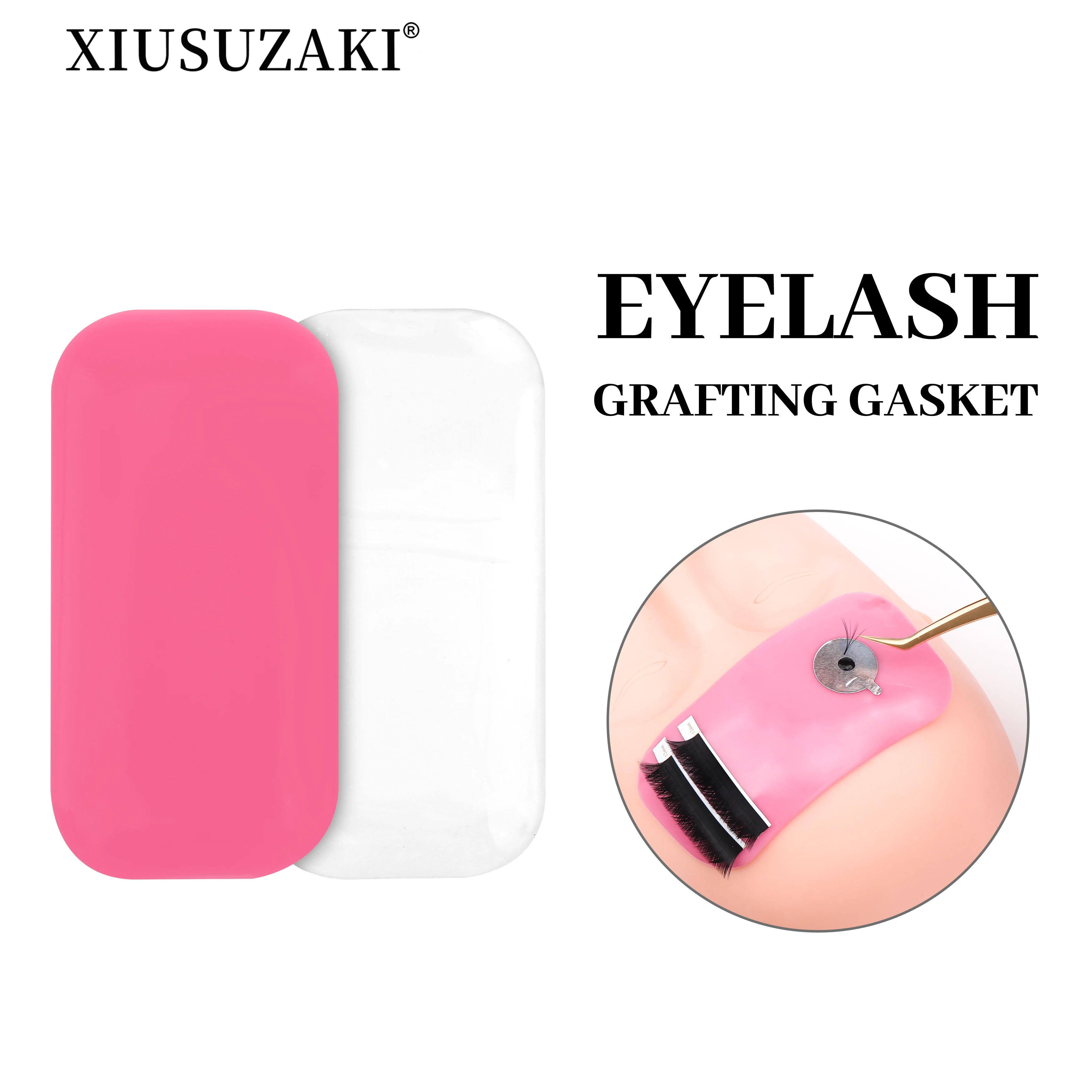 XIUSUZAKI Silicone False Eyelash Extension Holder Lsolated Patches Maquiagem Forehead Lash Cilios Pads Makeup Organizer 
XIUSUZAKI Silicone False Eyelash Extension Holder Lsolated Patches Maquiagem Forehead Lash Cilios Pads Makeup Organizer