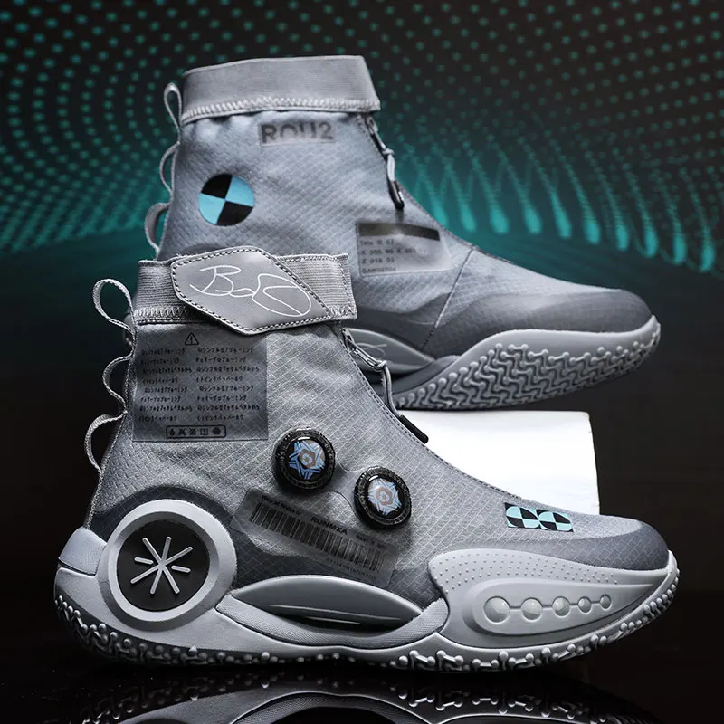 Mens Basketball Sneakers Wearable Gym Training Sports Shoes High-top Sock Basket Shoes Breathable Cushion Basketball Boots 36-45
Mens Basketball Sneakers Wearable Gym Training Sports Shoes High-top Sock Basket Shoes Breathable Cushion Basketball Boots 36-45