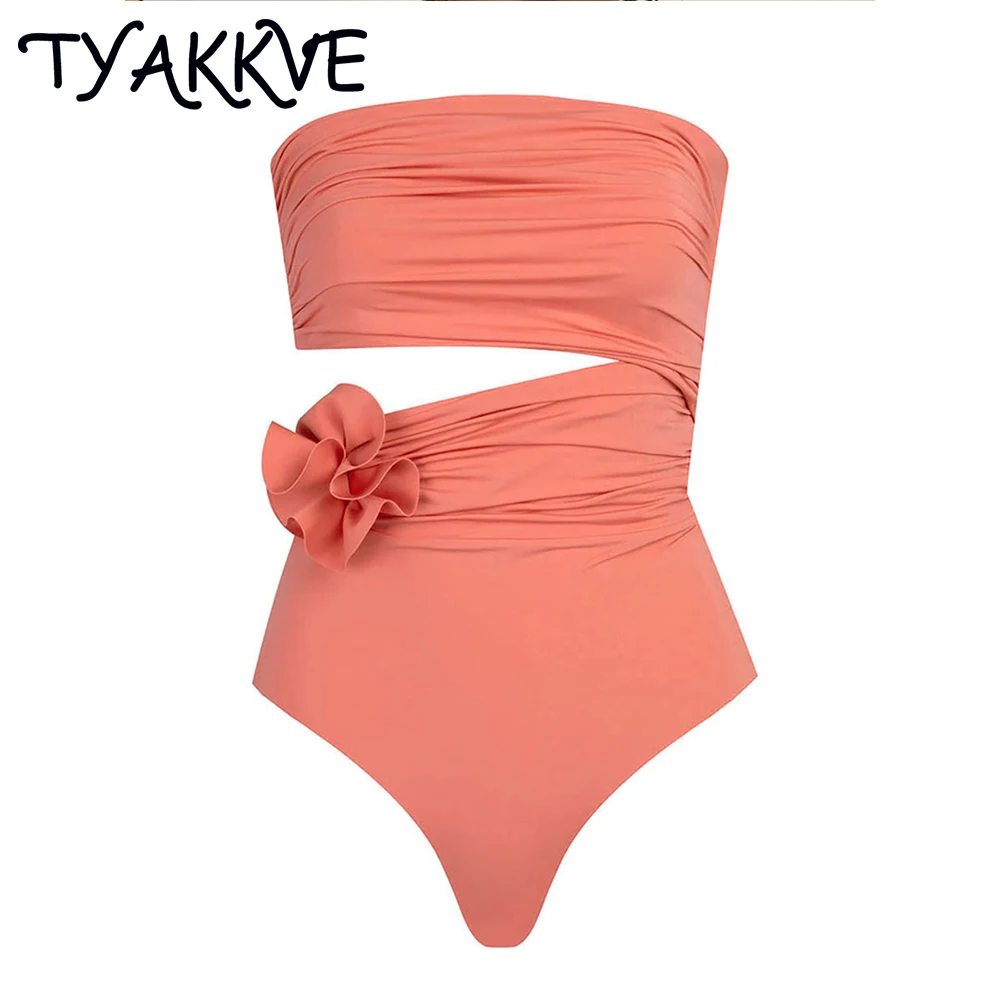 TYAKKVE 3D Flower 2023 One-piece Swimsuit Push-up Swimwear Women Bikini Monokini Luxury Swimsuit Bodysuit Bathing Suit Swim Wear
TYAKKVE 3D Flower 2023 One-piece Swimsuit Push-up Swimwear Women Bikini Monokini Luxury Swimsuit Bodysuit Bathing Suit Swim Wear
