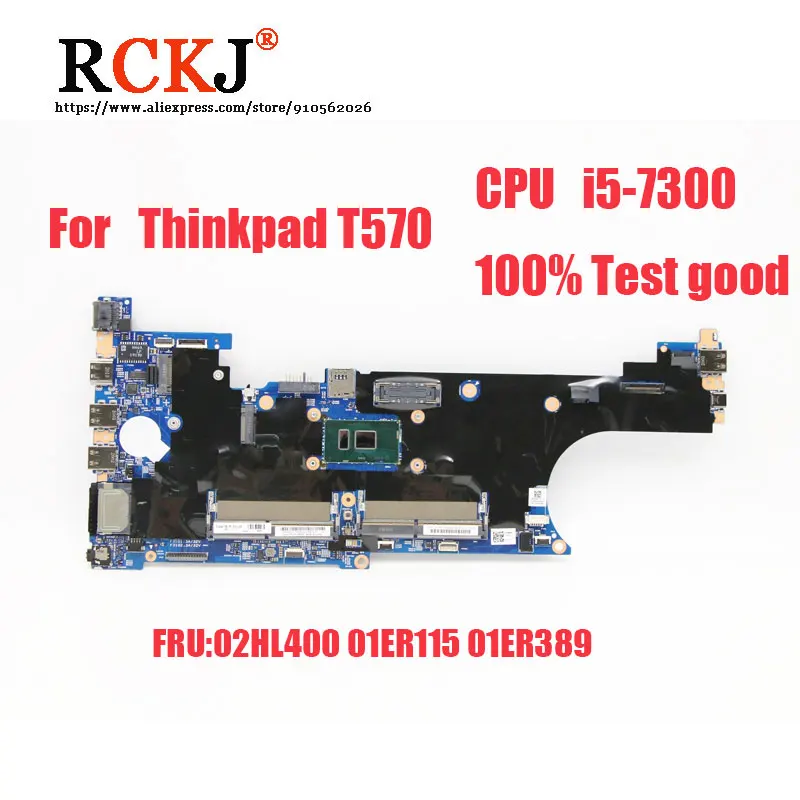 Для Lenovo Thinkpad T570 CPU:I5-7300U Notebook Mainboard 100% Test good LTS-1 MB 16820-1 02HL400 01ER115 01ER389
Для Lenovo Thinkpad T570 CPU:I5-7300U Notebook Mainboard 100% Test good LTS-1 MB 16820-1 02HL400 01ER115 01ER389