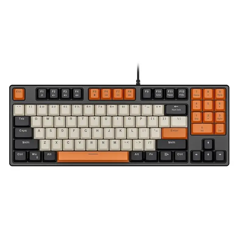 Механическая клавиатура TKL с красным переключателем и 89 клавишами PBT для настольных ПК и планшетов
Механическая клавиатура TKL с красным переключателем и 89 клавишами PBT для настольных ПК и планшетов