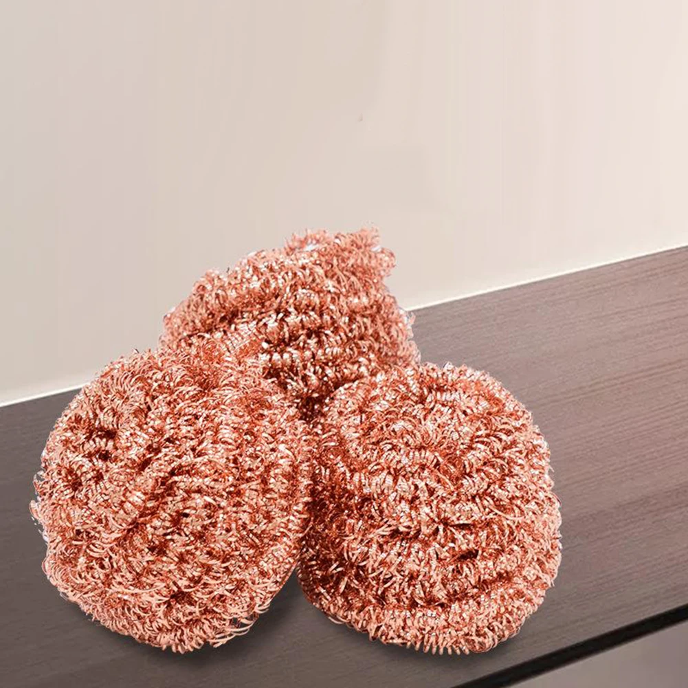 3Pcs Coated Scourers Wire Ball Cleaning Ball Copper Wire Kitchen Pot Tableware Cleaner For All The Tough Jobs
3Pcs Coated Scourers Wire Ball Cleaning Ball Copper Wire Kitchen Pot Tableware Cleaner For All The Tough Jobs