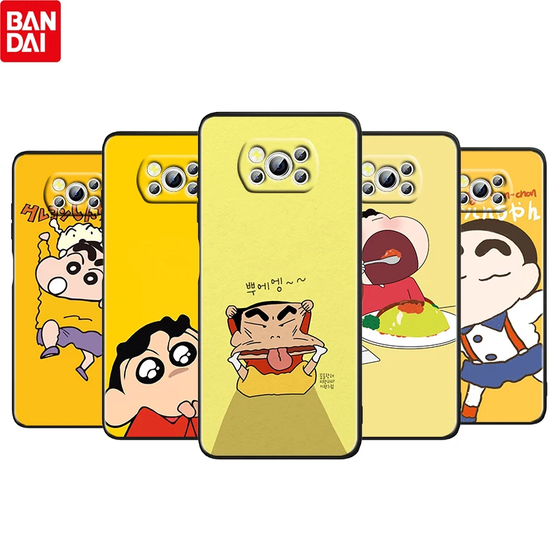 Cartoon Crayon Shin-chan Boy For Xiaomi Poco X3 NFC F3 GT M4 M3 M2 F2 X2 Pro Silicone Soft TPU Black Phone Case Funda Coque Capa
Cartoon Crayon Shin-chan Boy For Xiaomi Poco X3 NFC F3 GT M4 M3 M2 F2 X2 Pro Silicone Soft TPU Black Phone Case Funda Coque Capa