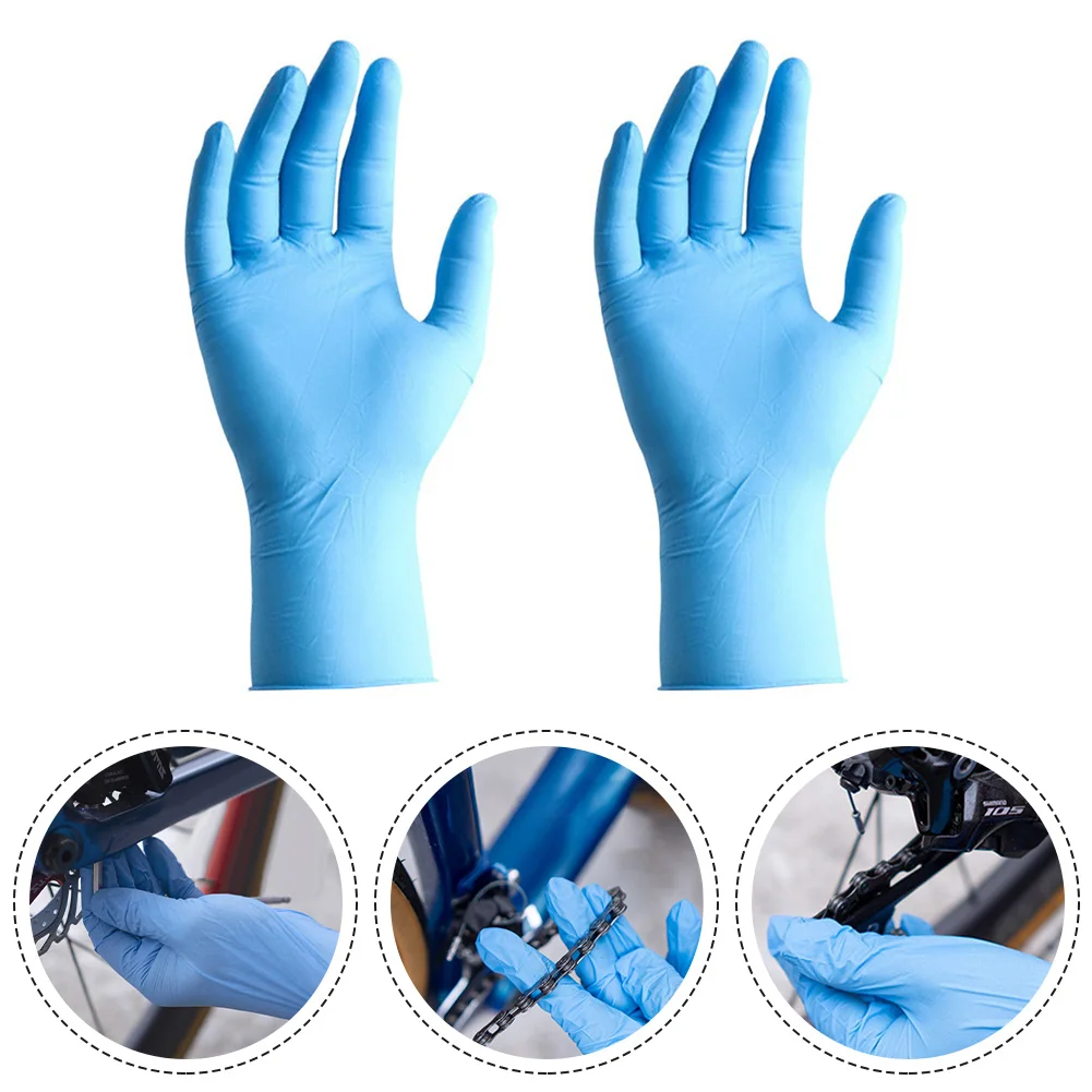 10pcs Disposable Gloves For Bike Chain Flywheel Tooth Cleaning Repair Maintainance Nitrile Universal Gloves
10pcs Disposable Gloves For Bike Chain Flywheel Tooth Cleaning Repair Maintainance Nitrile Universal Gloves