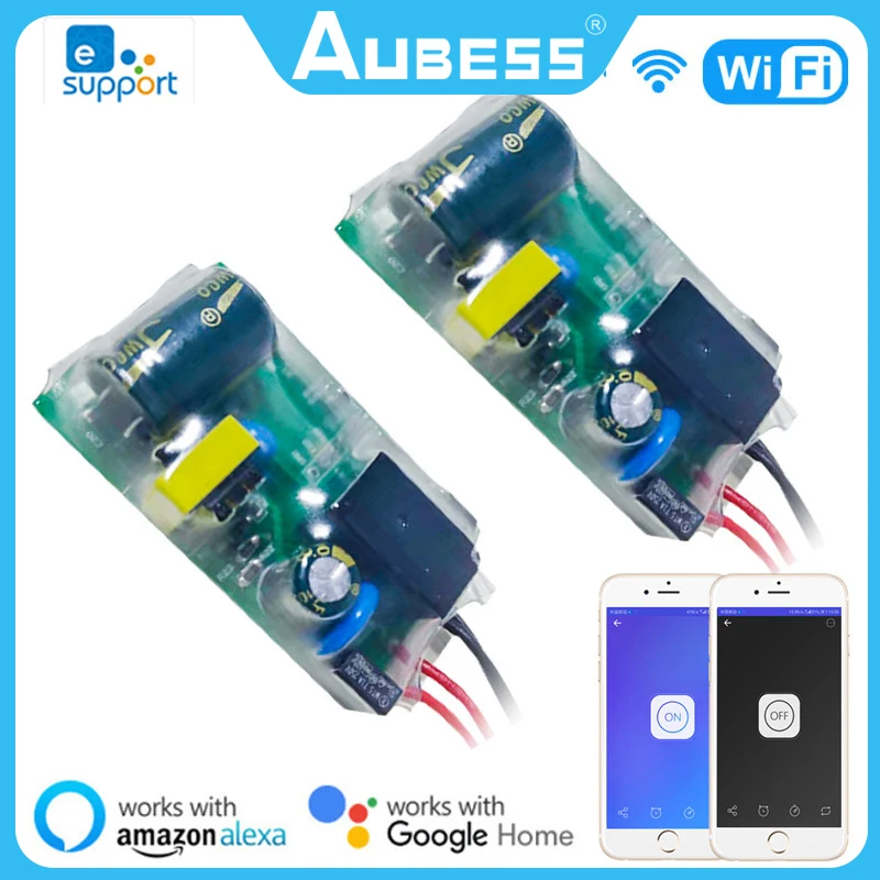 EWeLink DIY Single Fire Switch Modification Module 180-240V No Neutral Wire Need For Alexa Google Home WIFI Light Switch Module
EWeLink DIY Single Fire Switch Modification Module 180-240V No Neutral Wire Need For Alexa Google Home WIFI Light Switch Module