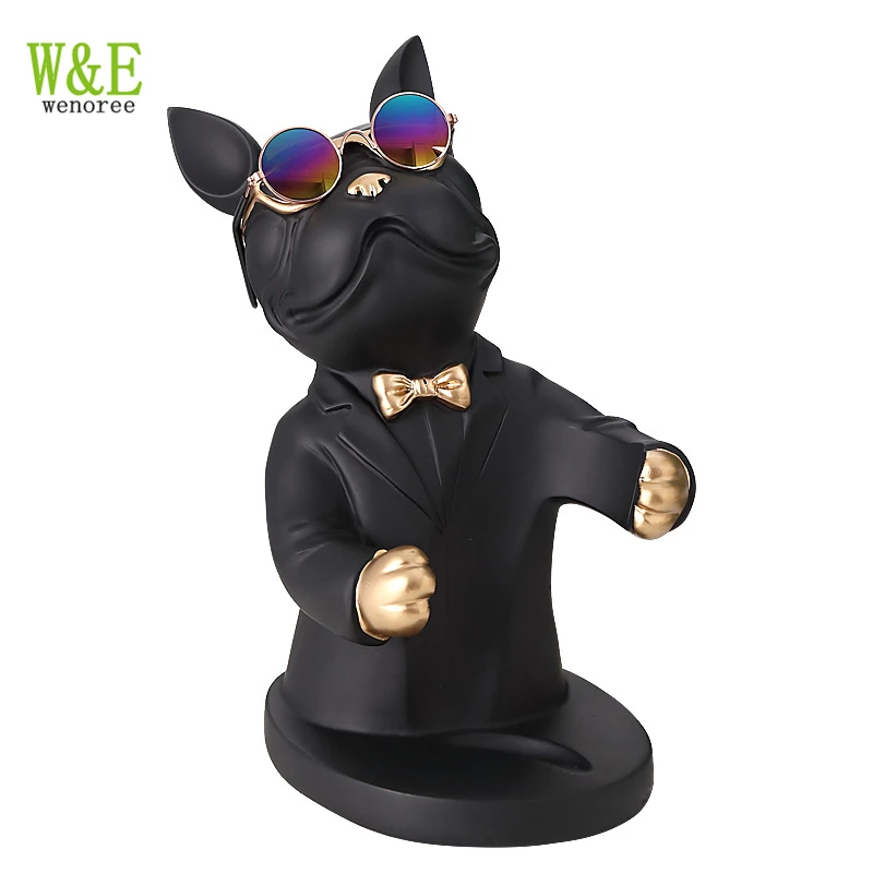 Home Decoration Animal Figurines Wine Holders Resin Craft Bulldog Statue Wine Bottle Holder Desk Table Champagne Rack Room Decor
Home Decoration Animal Figurines Wine Holders Resin Craft Bulldog Statue Wine Bottle Holder Desk Table Champagne Rack Room Decor