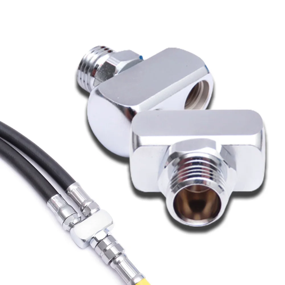 9/16\" To 3/8\" Hose Adapter 1 To 2 Low Pressure Hose Connector Plitter Regulator Chrome Plated Brass Diving LP Hose Splitte
9/16\" To 3/8\" Hose Adapter 1 To 2 Low Pressure Hose Connector Plitter Regulator Chrome Plated Brass Diving LP Hose Splitte