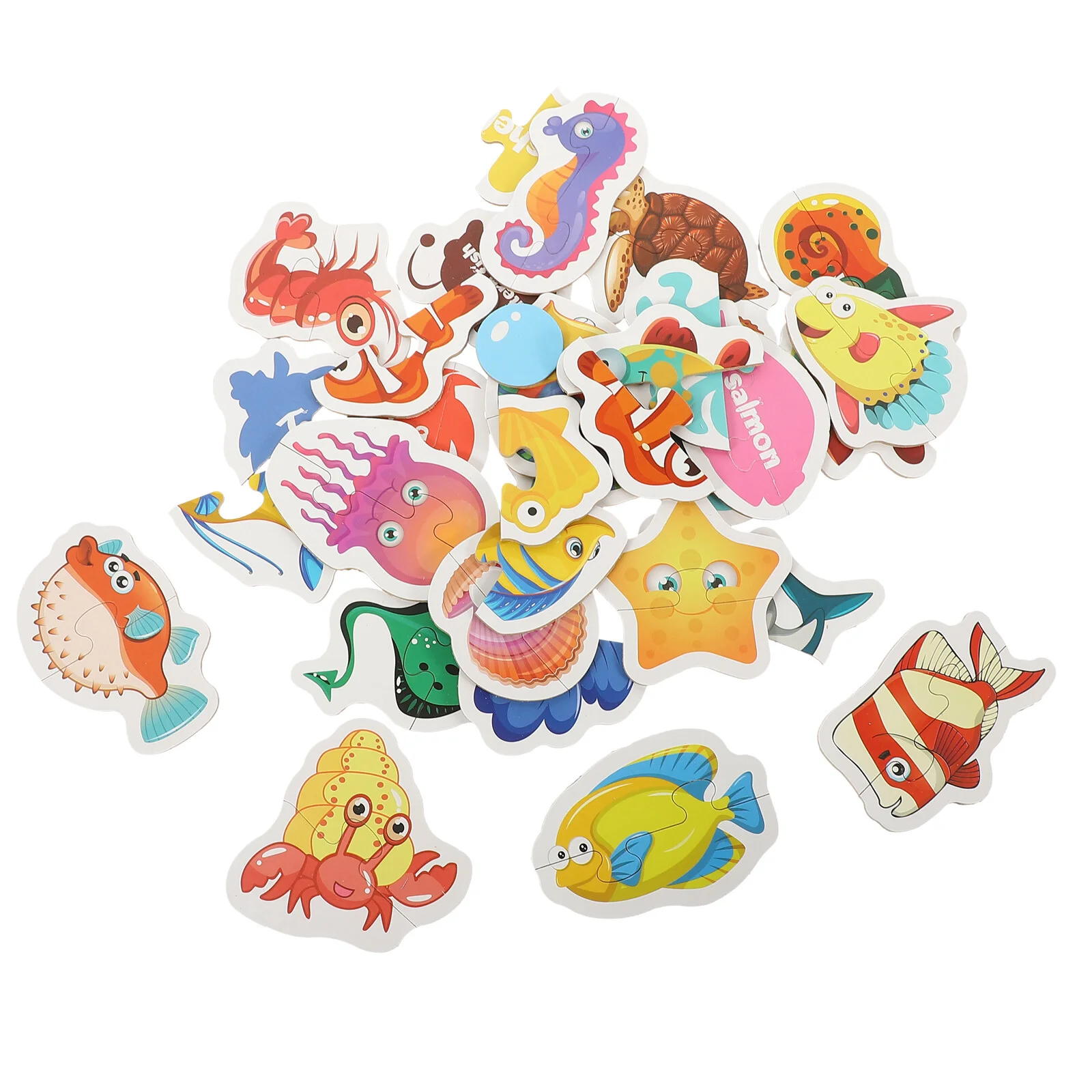 Children's Paper Puzzles Kids Preschool Toys Sea Animal Jigsaw Ages 3-9 Cartoon Ocean Toddler
Children's Paper Puzzles Kids Preschool Toys Sea Animal Jigsaw Ages 3-9 Cartoon Ocean Toddler