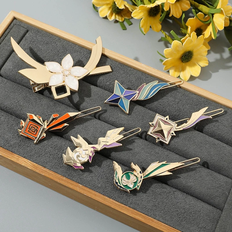 Genshin Impact Hairpin Collection for Women & Man Fashion Yae Miko Raiden Shogun Keqing Jewelry Gift Cosplay Hair Jewelry
Genshin Impact Hairpin Collection for Women & Man Fashion Yae Miko Raiden Shogun Keqing Jewelry Gift Cosplay Hair Jewelry