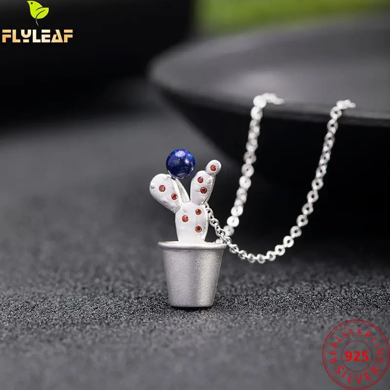 Original Lapis Lazuli Cactus Pendant Necklace For Women Real 925 Sterling Silver Natural Lapis Femme Fine Jewelry 2022 New
Original Lapis Lazuli Cactus Pendant Necklace For Women Real 925 Sterling Silver Natural Lapis Femme Fine Jewelry 2022 New