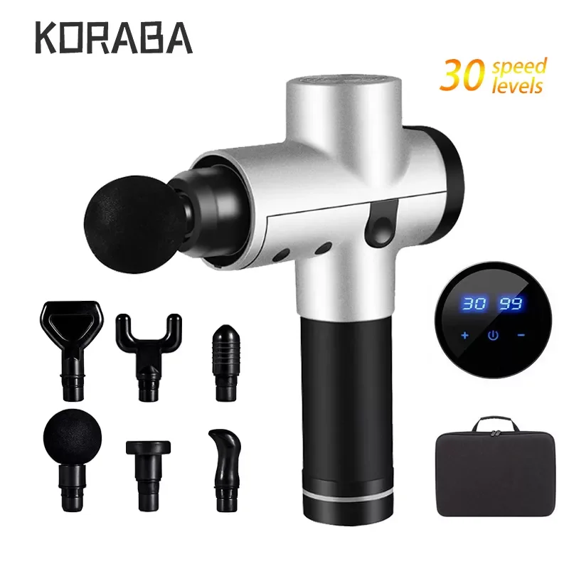 massage Fascia Gun LCD Electric Slimming Body Muscle massage Gun percussion Relaxation for Neck back foot leg shoulder Massager
massage Fascia Gun LCD Electric Slimming Body Muscle massage Gun percussion Relaxation for Neck back foot leg shoulder Massager