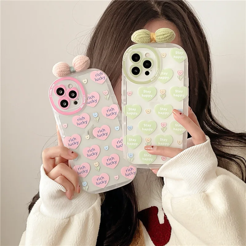 Love Flower Bow Knot Phone Case for iPhone X Xs Xr 11 12 13Pro Max, All Inclusive Thick Edge Air Shock Absorbing Phone Cover
Love Flower Bow Knot Phone Case for iPhone X Xs Xr 11 12 13Pro Max, All Inclusive Thick Edge Air Shock Absorbing Phone Cover