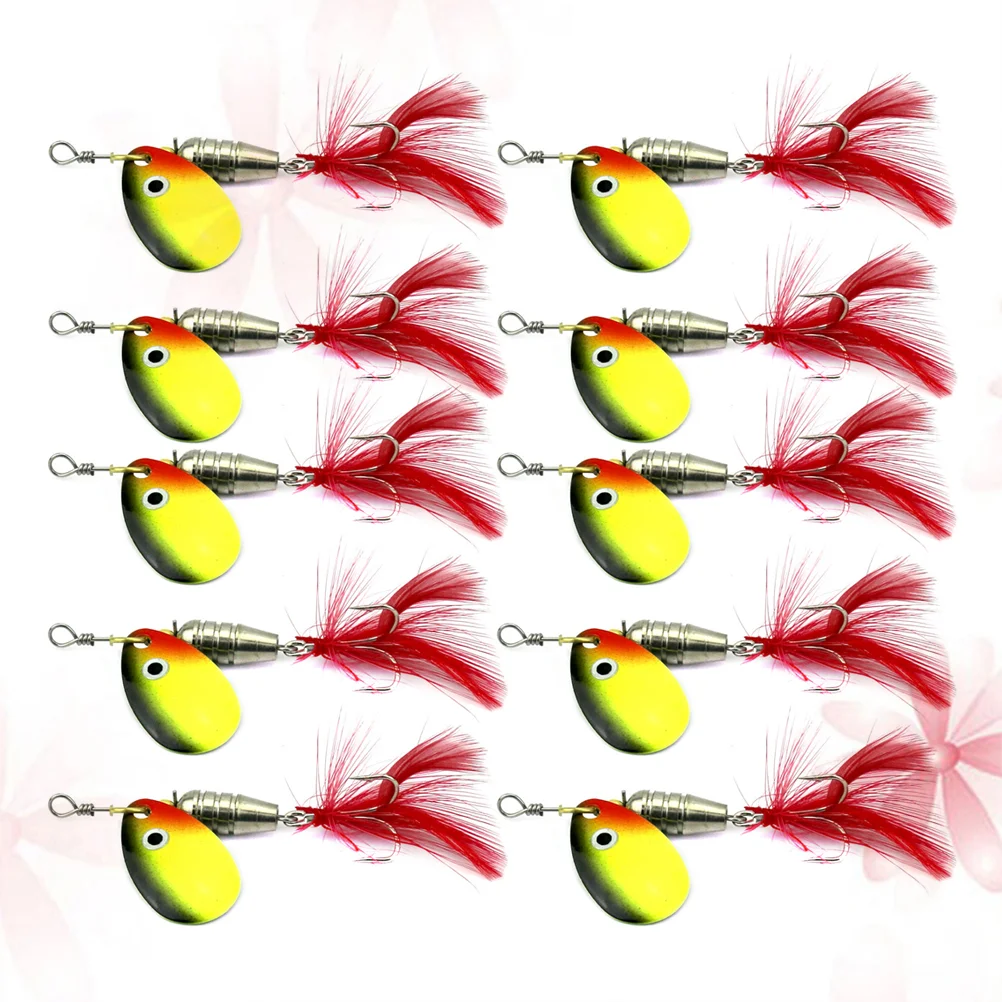 10pcs Sequins Fishing Lures Metal Fishing Bait Fishing Hook Fishing Accessories (Red) Underwater
10pcs Sequins Fishing Lures Metal Fishing Bait Fishing Hook Fishing Accessories (Red) Underwater