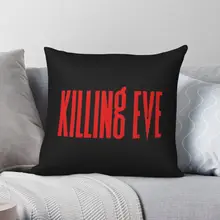 KILLING EVE Pillowcase Polyester Linen Velvet Printed Zip Decor Home Cushion Cover Wholesale
