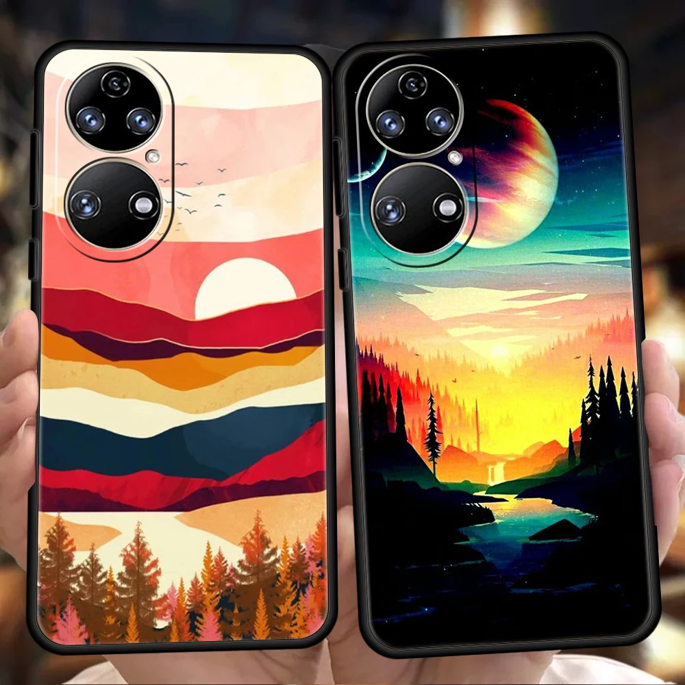 Hand Painted Scenery Phone Case for Huawei P20 P30 P50 Pro P20 P30 P40 Lite Y6 Y7 Y9 Y7A Y6P Y9S 2019 P Smart Z 2021 Soft Cover
Hand Painted Scenery Phone Case for Huawei P20 P30 P50 Pro P20 P30 P40 Lite Y6 Y7 Y9 Y7A Y6P Y9S 2019 P Smart Z 2021 Soft Cover