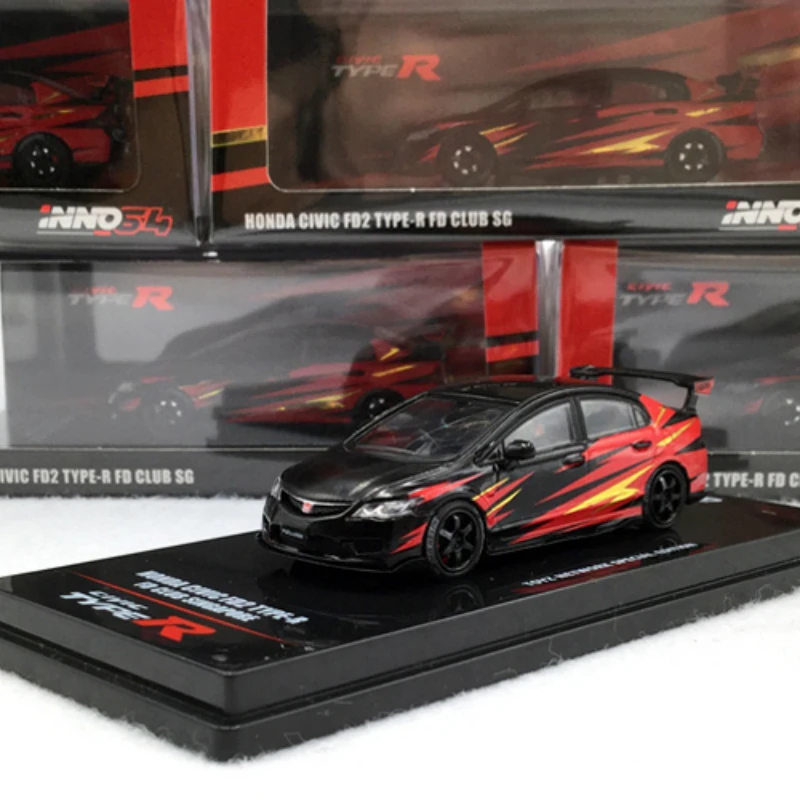 INNO Singapore Limited 1:64 Honda Civic FD2 TYPE-R RR Unlimited MUGEN Alloy Car Model Collection Ornament Gift
INNO Singapore Limited 1:64 Honda Civic FD2 TYPE-R RR Unlimited MUGEN Alloy Car Model Collection Ornament Gift
