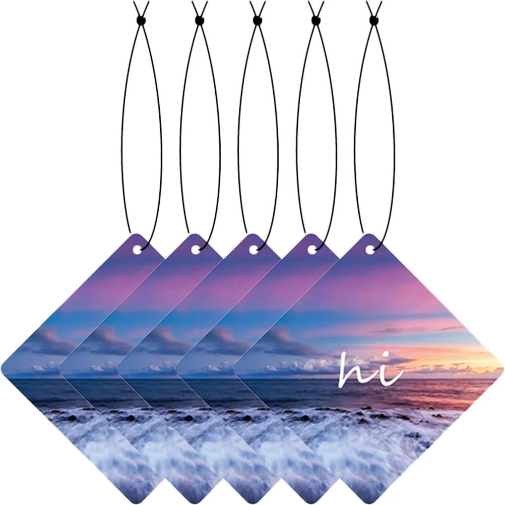 5 Pcs Car Air Freshener Diffuser Rearview Mirror Scented Charm Fresheners Decoration Interior Accessories Ornament
5 Pcs Car Air Freshener Diffuser Rearview Mirror Scented Charm Fresheners Decoration Interior Accessories Ornament