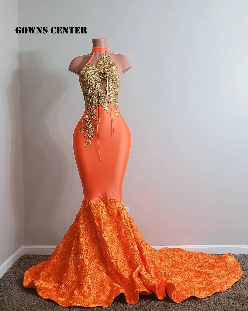 Orange Prom Dresses 2023 For Black Girls Halter Mermaid Evening Gowns African Graduations Dress Birthday Party Gown vestidos
Orange Prom Dresses 2023 For Black Girls Halter Mermaid Evening Gowns African Graduations Dress Birthday Party Gown vestidos