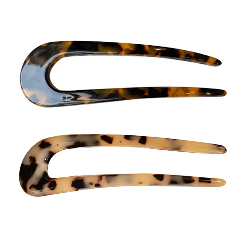 U-shaped Hairpin Leopard Pattern Forks Delicate Women Barrettes Wedding Accessories
U-shaped Hairpin Leopard Pattern Forks Delicate Women Barrettes Wedding Accessories
