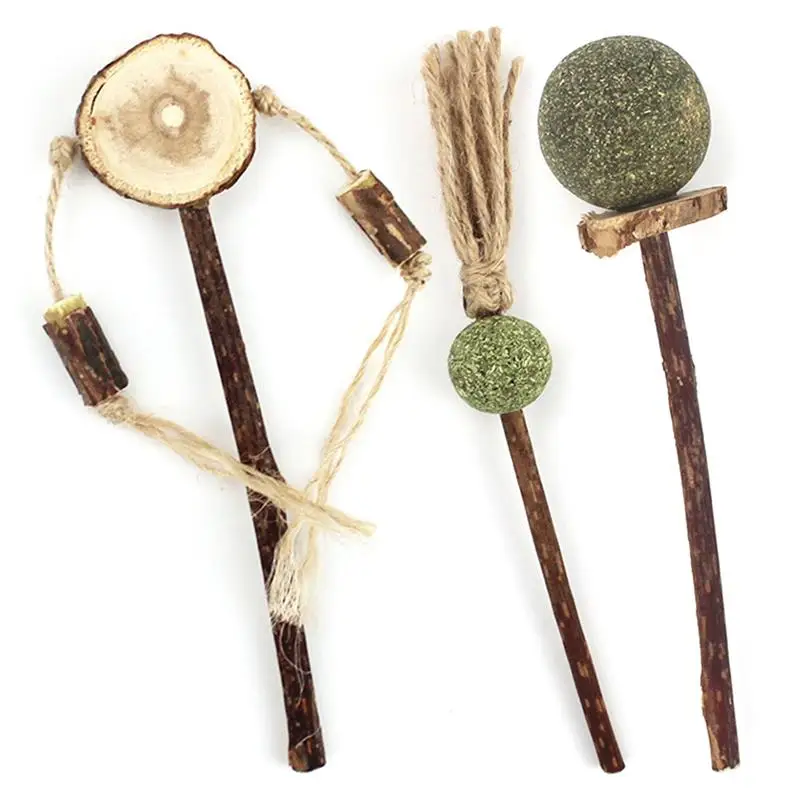 Interactive Natural Catnip Stick Silvervine Bell Ball Mint Ball Catnip Lollipop Cat Accessories Pet Kitten Teeth Grinding Toys
Interactive Natural Catnip Stick Silvervine Bell Ball Mint Ball Catnip Lollipop Cat Accessories Pet Kitten Teeth Grinding Toys