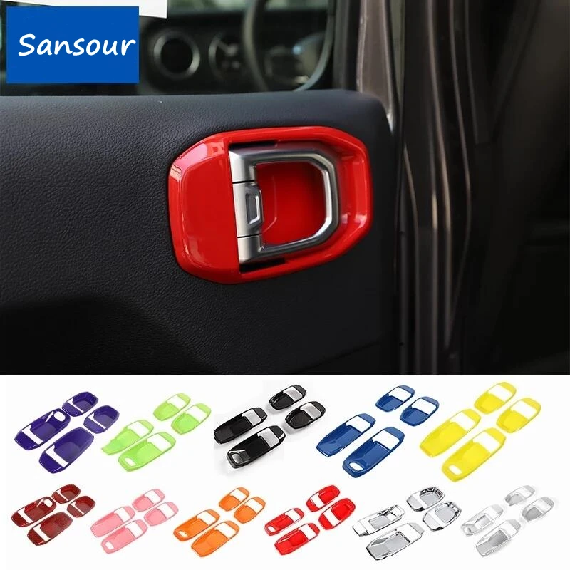 Внутренняя дверная ручка автомобиля, декоративная крышка чаши для Jeep Wrangler JL Gladiator JT 2018 2019 2020 2021 2022 2023, автомобильные аксессуары
Внутренняя дверная ручка автомобиля, декоративная крышка чаши для Jeep Wrangler JL Gladiator JT 2018 2019 2020 2021 2022 2023, автомобильные аксессуары