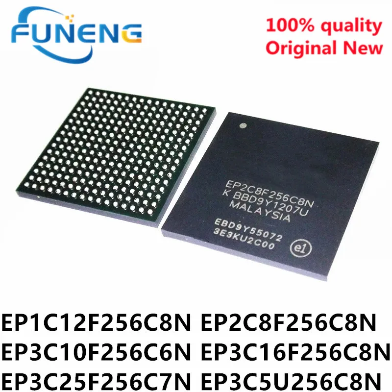 1 шт., EP1C12F256C8N, EP2C8F256C8N, EP3C10F256C6N, EP3C16F256C8N, EP3C25F256C7N, EP3C5U256C8N, BGA256, чип FPGA, новая точка
1 шт., EP1C12F256C8N, EP2C8F256C8N, EP3C10F256C6N, EP3C16F256C8N, EP3C25F256C7N, EP3C5U256C8N, BGA256, чип FPGA, новая точка