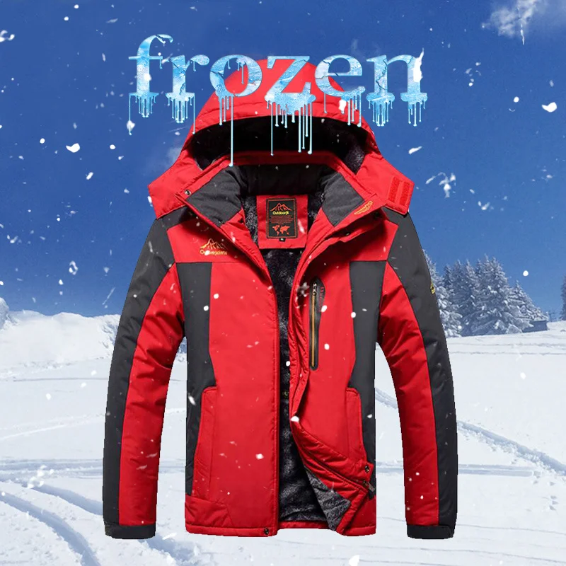 Winter Ski Men Waterproof Fleece Snow Thermal Coat For Outdoor Mountain Skiing Snowboard Jacket Plus Size L-9XL
Winter Ski Men Waterproof Fleece Snow Thermal Coat For Outdoor Mountain Skiing Snowboard Jacket Plus Size L-9XL