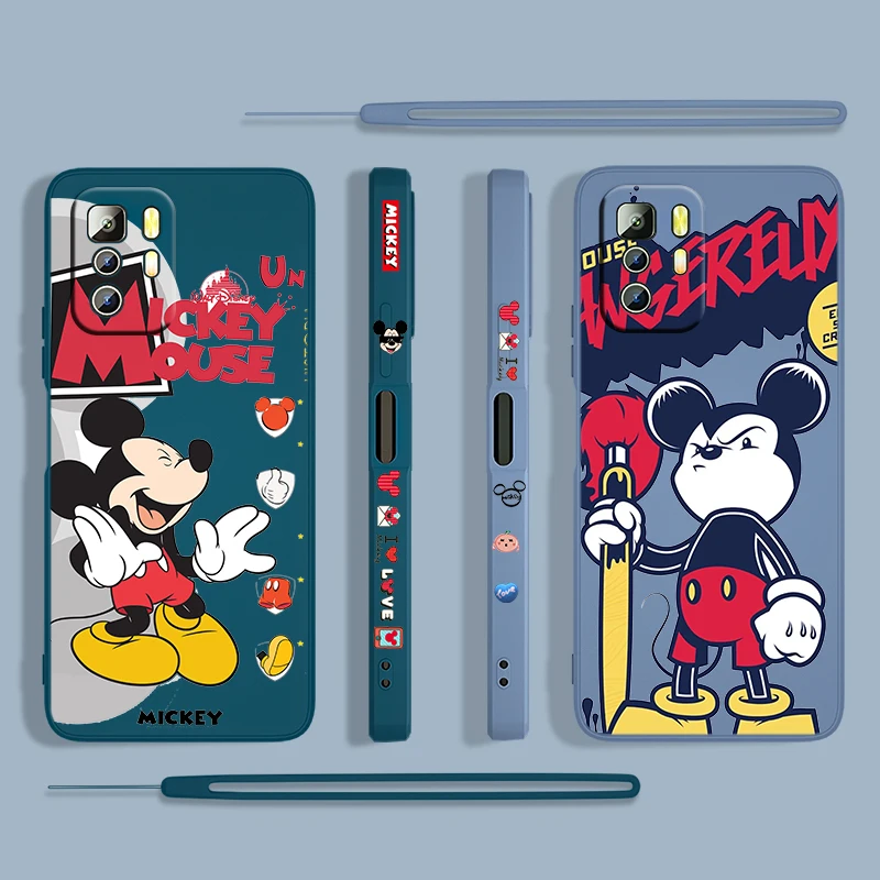Disney Anime Mickey Mouse Phone Case For Xiaomi Redmi Note 11 11S 10 10S 9 9S 9T 8 8T 7 5 Pro 5G Liquid Left Rope Cover Silicone
Disney Anime Mickey Mouse Phone Case For Xiaomi Redmi Note 11 11S 10 10S 9 9S 9T 8 8T 7 5 Pro 5G Liquid Left Rope Cover Silicone
