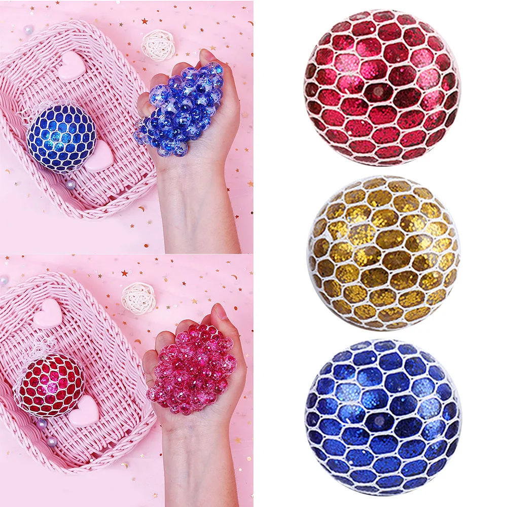 Besegad Funny Anti-Stress Squishy Squeeze Mesh Grape Ball Toy for Children Adults Birthday Christmas Festival Gift
Besegad Funny Anti-Stress Squishy Squeeze Mesh Grape Ball Toy for Children Adults Birthday Christmas Festival Gift
