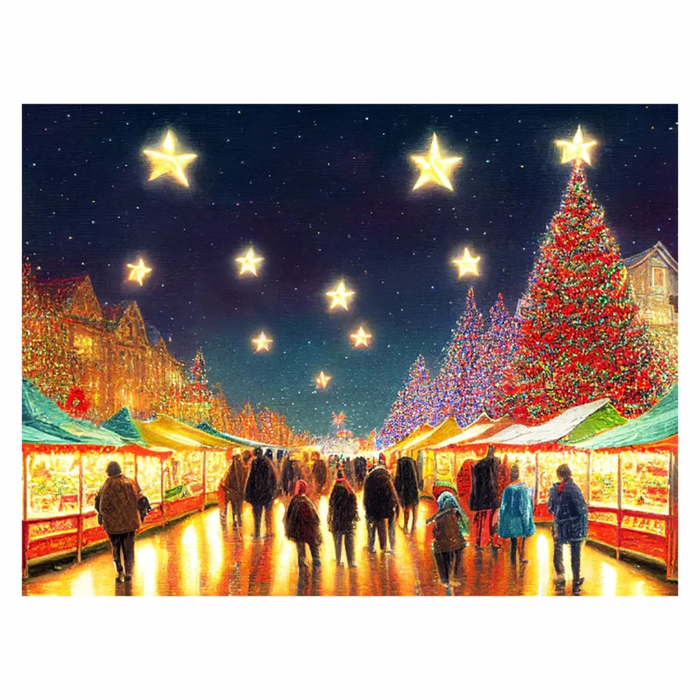 DIY 5D diamond painting cross stitch set Christmas bazaar full diamond embroidery mosaic decorative painting gift
DIY 5D diamond painting cross stitch set Christmas bazaar full diamond embroidery mosaic decorative painting gift