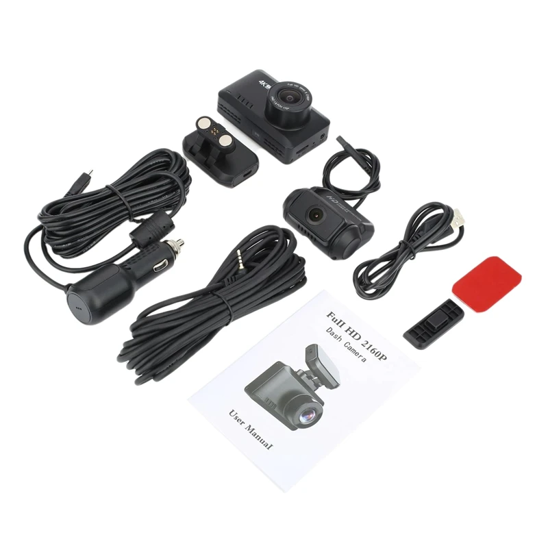 4K Dash Cam Built in WiFi GPS Car Dashboard Camera Recorder With UHD 1920P LCD 2.45 Inch 170° Wide Angle, WDR
4K Dash Cam Built in WiFi GPS Car Dashboard Camera Recorder With UHD 1920P LCD 2.45 Inch 170° Wide Angle, WDR