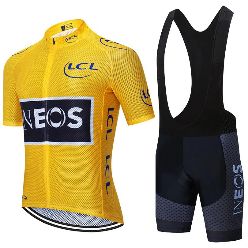 2022 Yellow INEOS Cycling Team Jersey 20D Bike Short Suit Ropa Ciclismo Mens Summer Quick Dry PRO Bicycle Maillot Pants Clothing
2022 Yellow INEOS Cycling Team Jersey 20D Bike Short Suit Ropa Ciclismo Mens Summer Quick Dry PRO Bicycle Maillot Pants Clothing