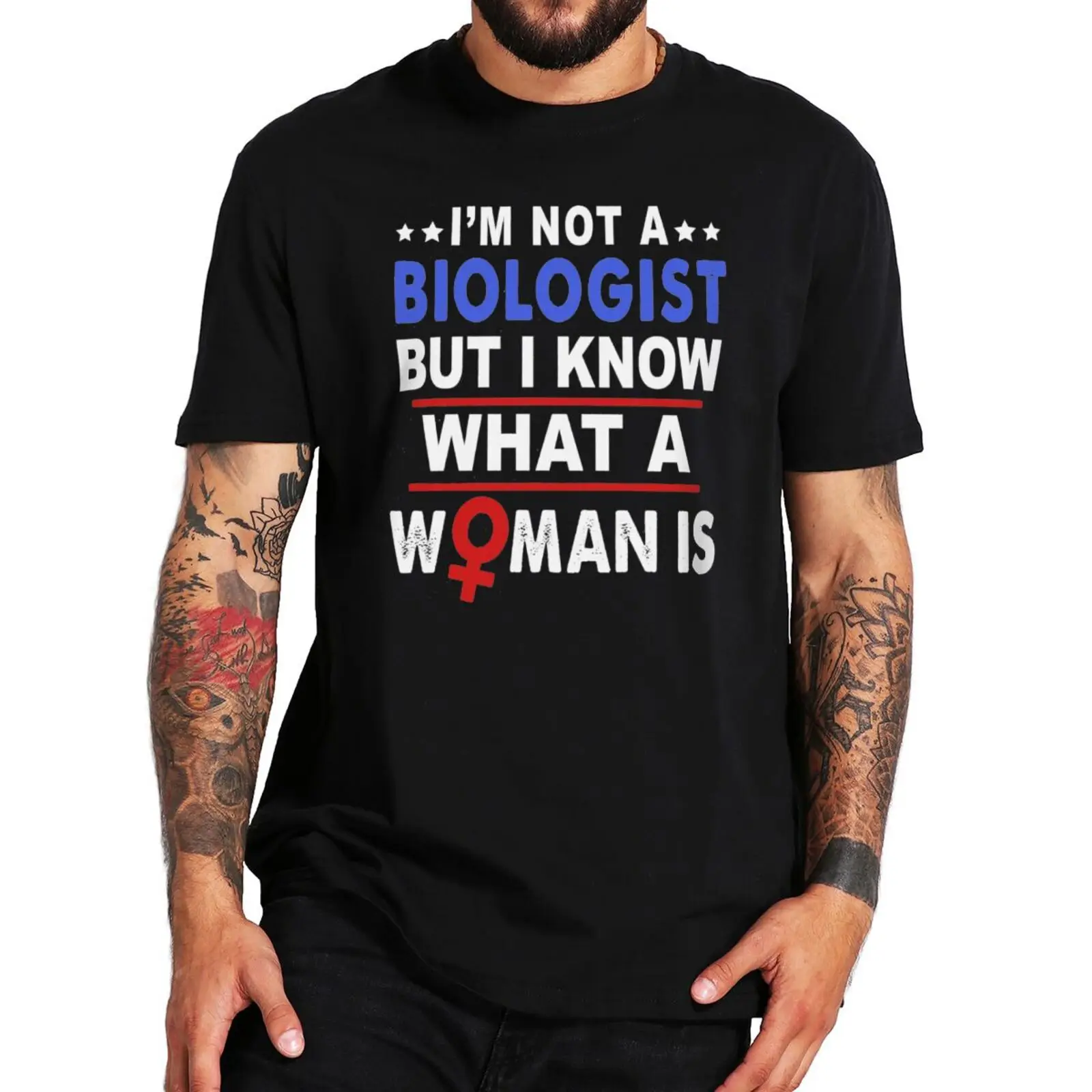I'm Not A Biologist But I Know What A Woman Is T-Shirt 2022 Funny Conservative Memes Unisex Tee Casual Cotton Premium T Shirt
I'm Not A Biologist But I Know What A Woman Is T-Shirt 2022 Funny Conservative Memes Unisex Tee Casual Cotton Premium T Shirt