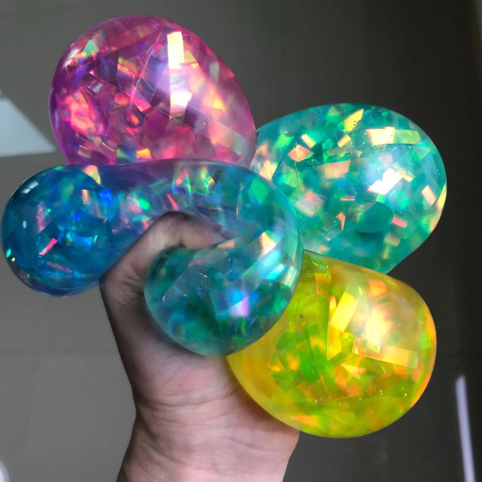 Glitter Colorful Vent Ball For Child Kids Antistress Press Decompression Toy Set Relieve Stress Balls Hand Squeeze Fidget Toy
Glitter Colorful Vent Ball For Child Kids Antistress Press Decompression Toy Set Relieve Stress Balls Hand Squeeze Fidget Toy