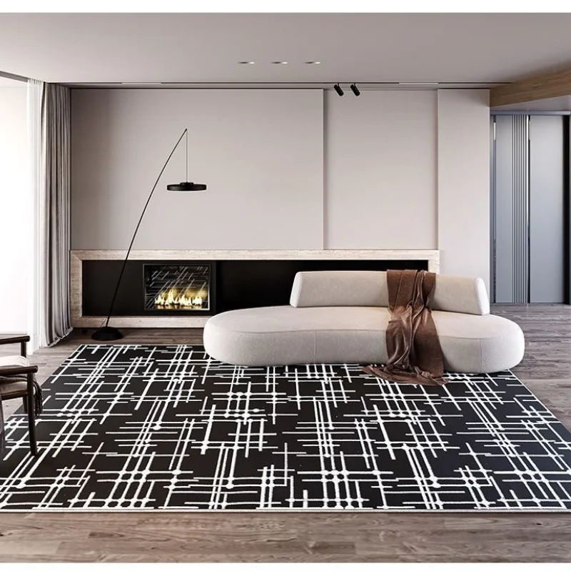 Modern Simple White Black Soft Fluffy Thickened Carpet Living Room Decoration Home Household Bedroom Lounge Rug Entry Door Mat
Modern Simple White Black Soft Fluffy Thickened Carpet Living Room Decoration Home Household Bedroom Lounge Rug Entry Door Mat